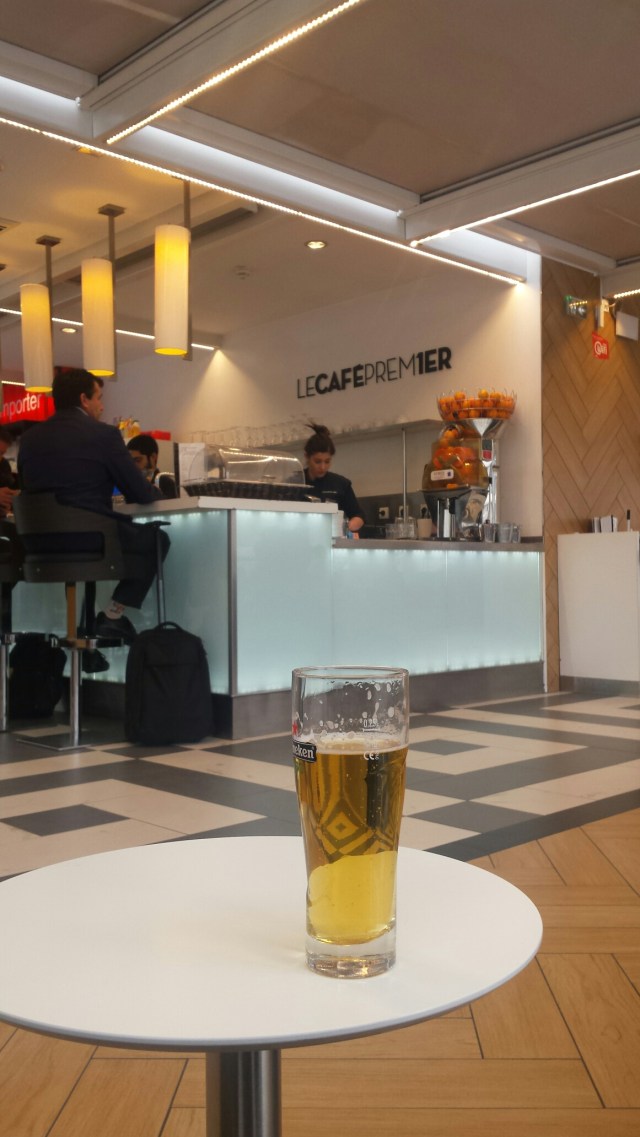 La petite binouze traditionnelle en gare de Lyon